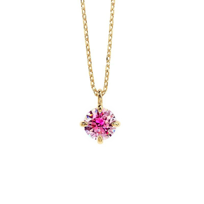 Kennedy - Elegant Locket Necklace with Stone