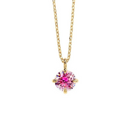 Kennedy - Elegant Locket Necklace with Stone