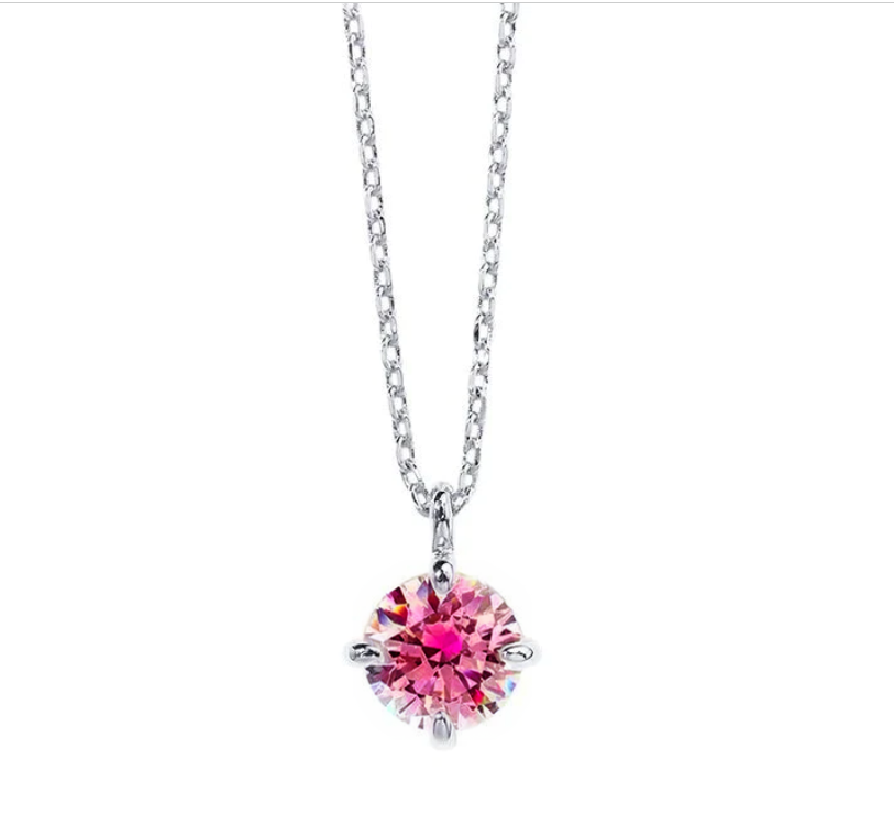 Kennedy - Elegant Locket Necklace with Stone