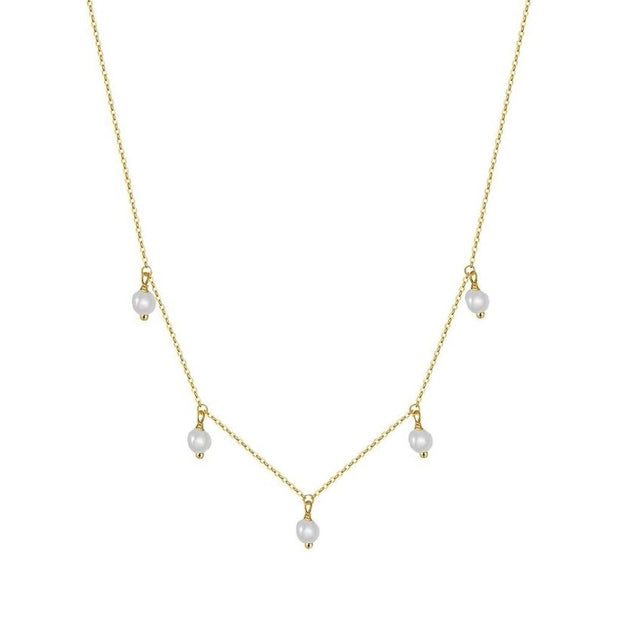 Serenity - Dainty Pearl Necklace