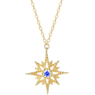 Maribel - Starburst Gold Necklace