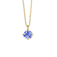 Kennedy - Elegant Locket Necklace with Stone