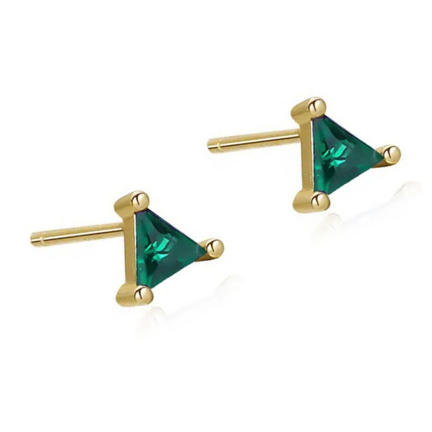 Abigail - Gold Stud Earrings