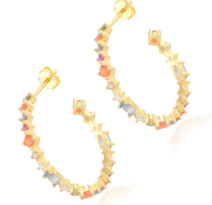 Aurore -  Earrings with Gemstones