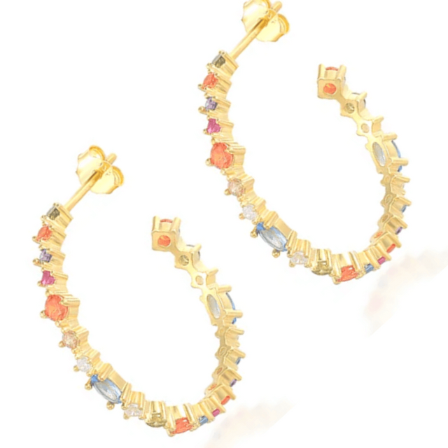 Aurore -  Earrings with Gemstones