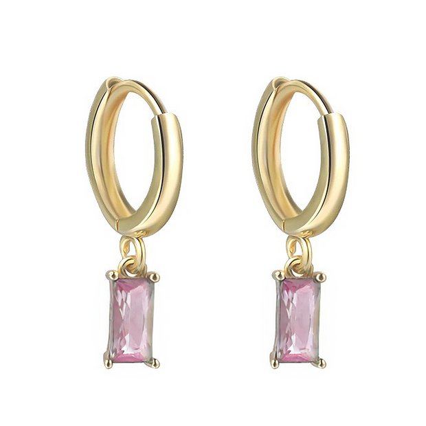Cheyenne - Gold Dangling Earrings