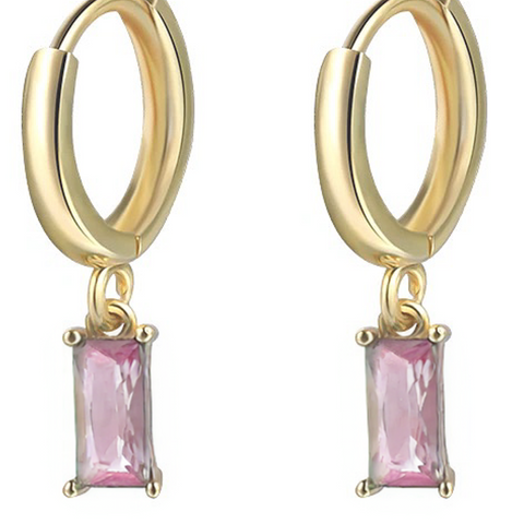 Cheyenne - Gold Dangling Earrings