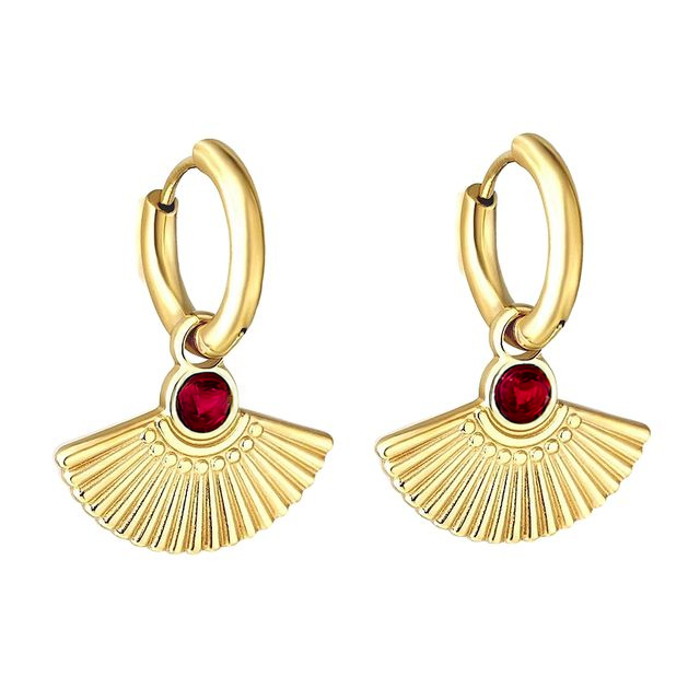 Emma - Gold Dangling Earrings