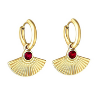 Emma - Gold Dangling Earrings