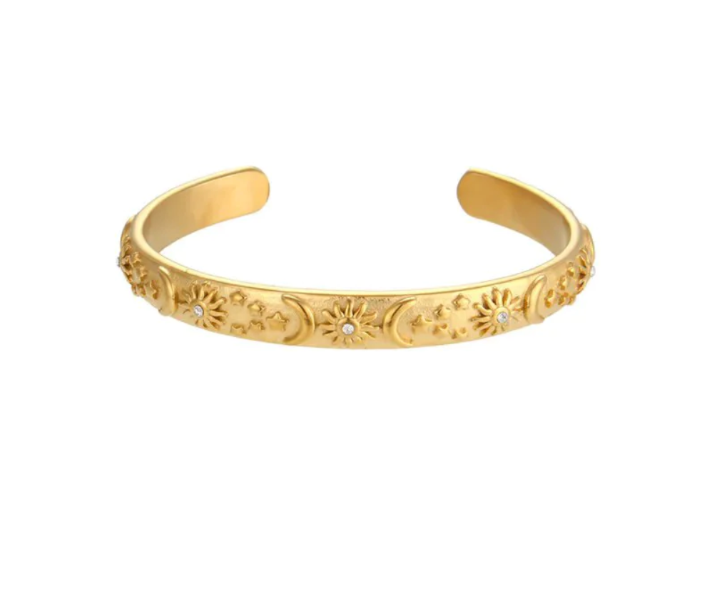 Kaiya - Bracelet with Moon and Star