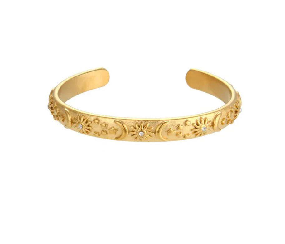 Kaiya - Bracelet with Moon and Star