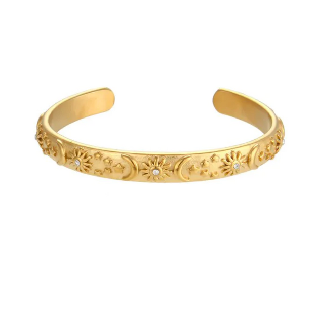 Kaiya - Bracelet with Moon and Star
