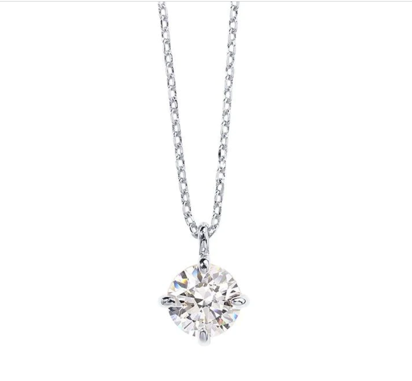 Kennedy - Elegant Locket Necklace with Stone