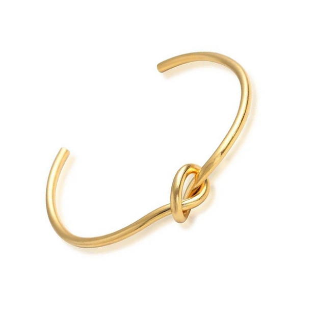 Arwen - Stunning Gold Knot Bangle