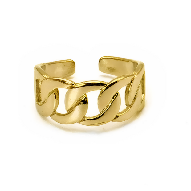 Araceli - Posh Chain Pattern Ring