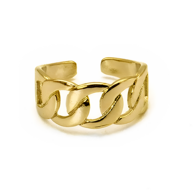 Araceli - Posh Chain Pattern Ring