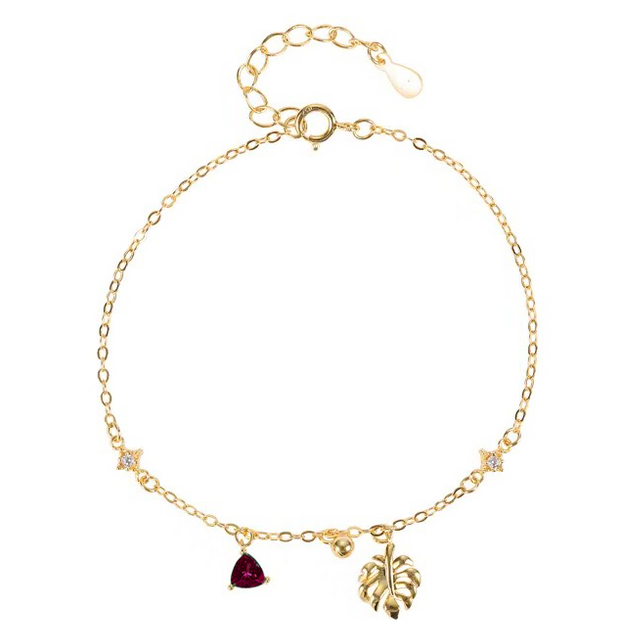 Jayla - Gold Bracelet with Gemstone Detailing