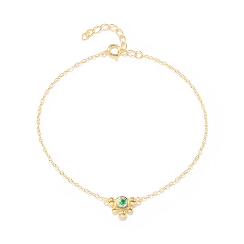 Callie - Royal Gold Bracelet with Stones