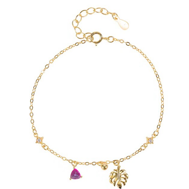 Jayla - Gold Bracelet with Gemstone Detailing