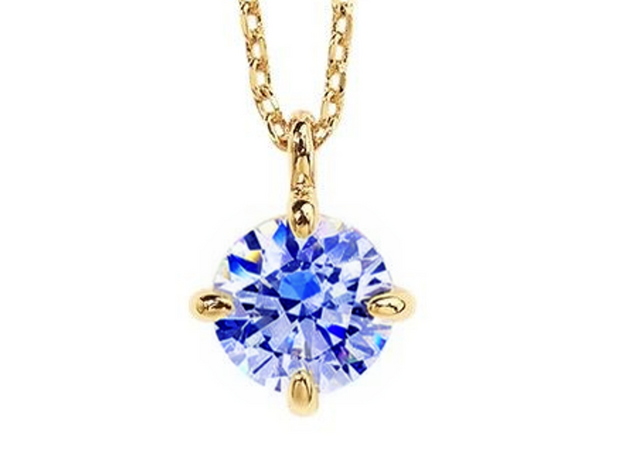 Kennedy - Elegant Locket Necklace with Stone