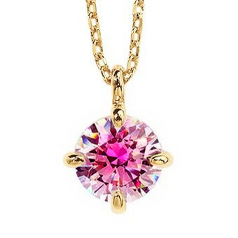 Kennedy - Elegant Locket Necklace with Stone