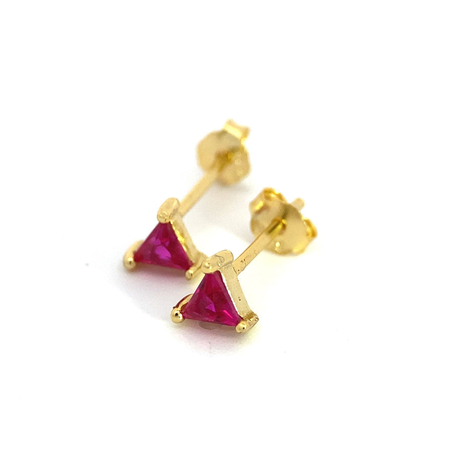 Abigail - Gold Stud Earrings