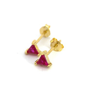 Abigail - Gold Stud Earrings