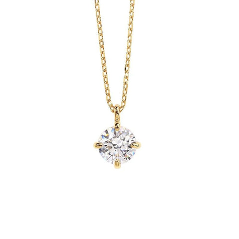 Kennedy - Elegant Locket Necklace with Stone