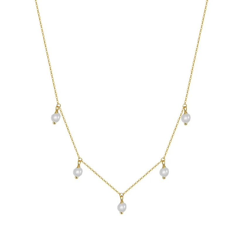 Serenity - Dainty Pearl Necklace