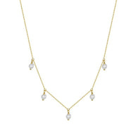 Serenity - Dainty Pearl Necklace