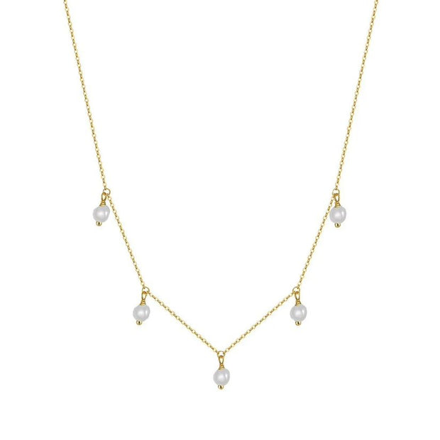 Serenity - Dainty Pearl Necklace
