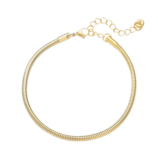 Georgia - Gold Vermeil Bracelet with Clip