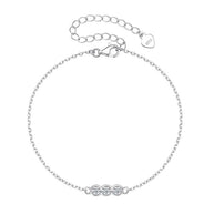 Faith - Royal Silver Bracelet with Stones