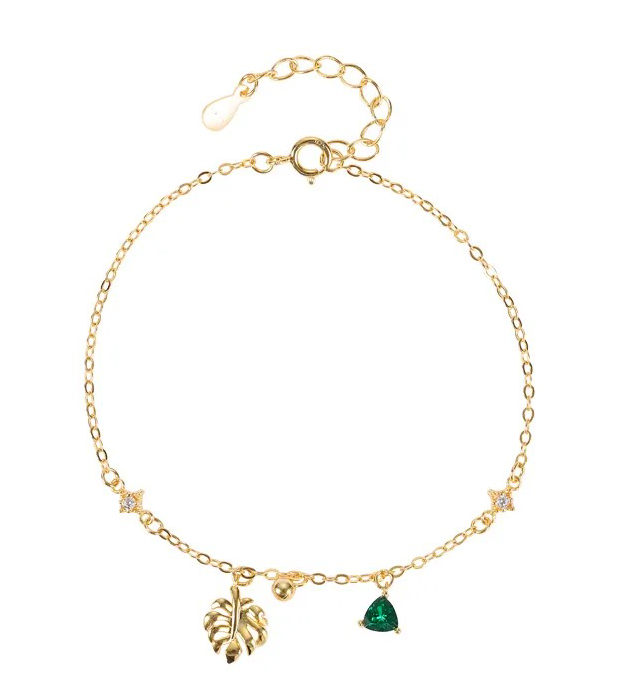 Jayla - Gold Bracelet with Gemstone Detailing