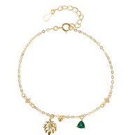 Jayla - Gold Bracelet with Gemstone Detailing