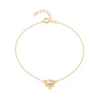 Callie - Royal Gold Bracelet with Stones