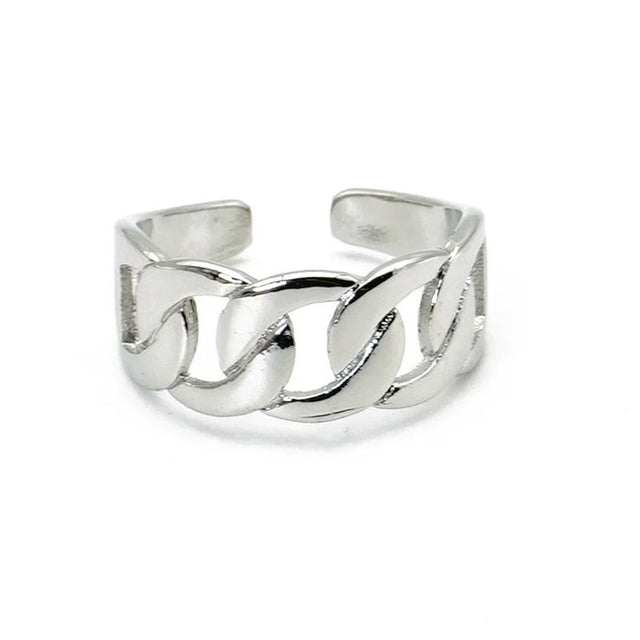 Araceli - Posh Chain Pattern Ring