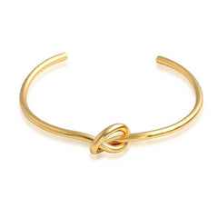 Arwen - Stunning Gold Knot Bangle
