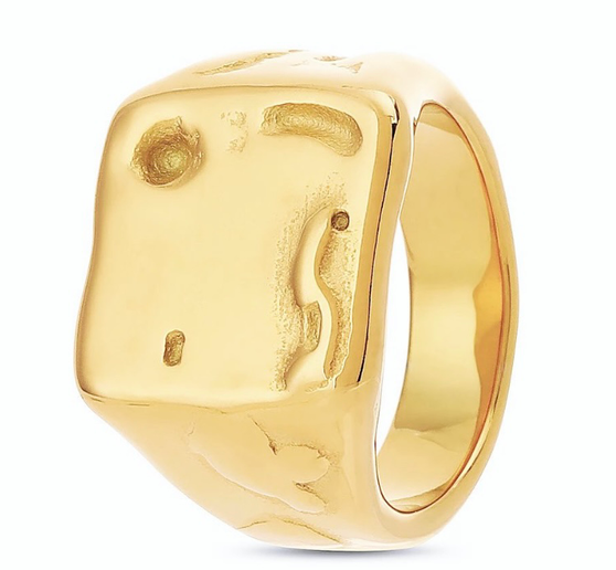 Elsie - Thick Bold Gold Ring