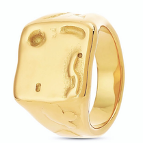 Elsie - Thick Bold Gold Ring