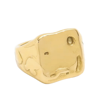 Elsie - Thick Bold Gold Ring