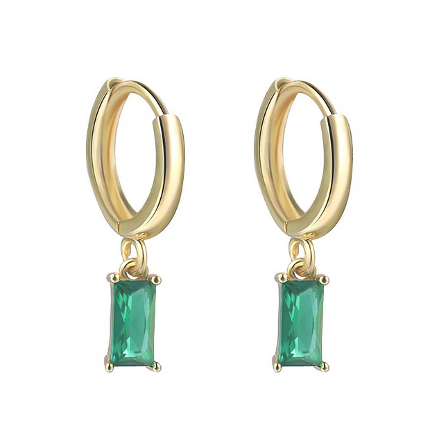 Cheyenne - Gold Dangling Earrings
