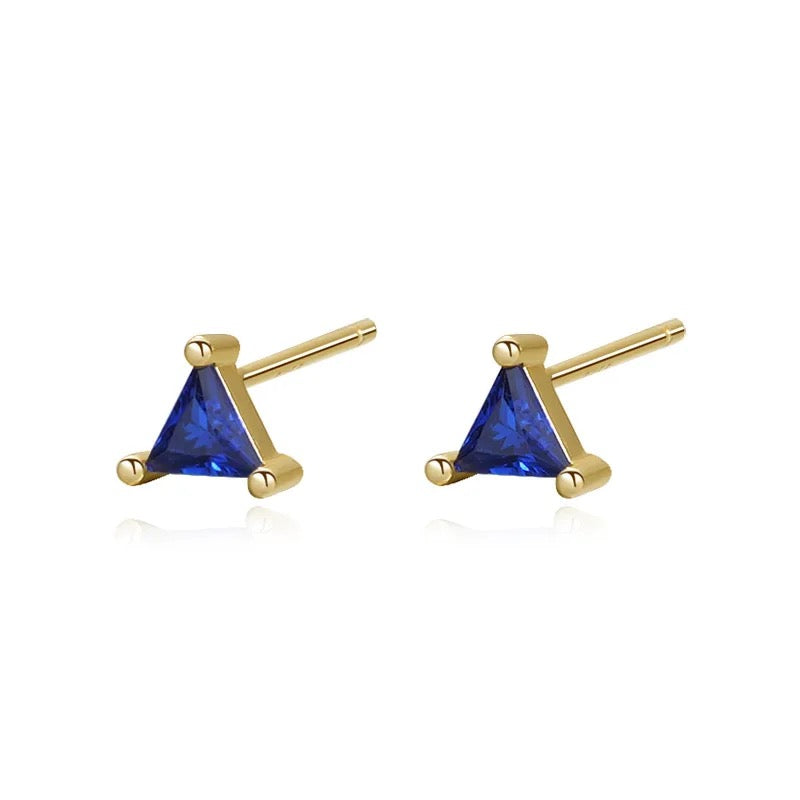 Abigail - Gold Stud Earrings
